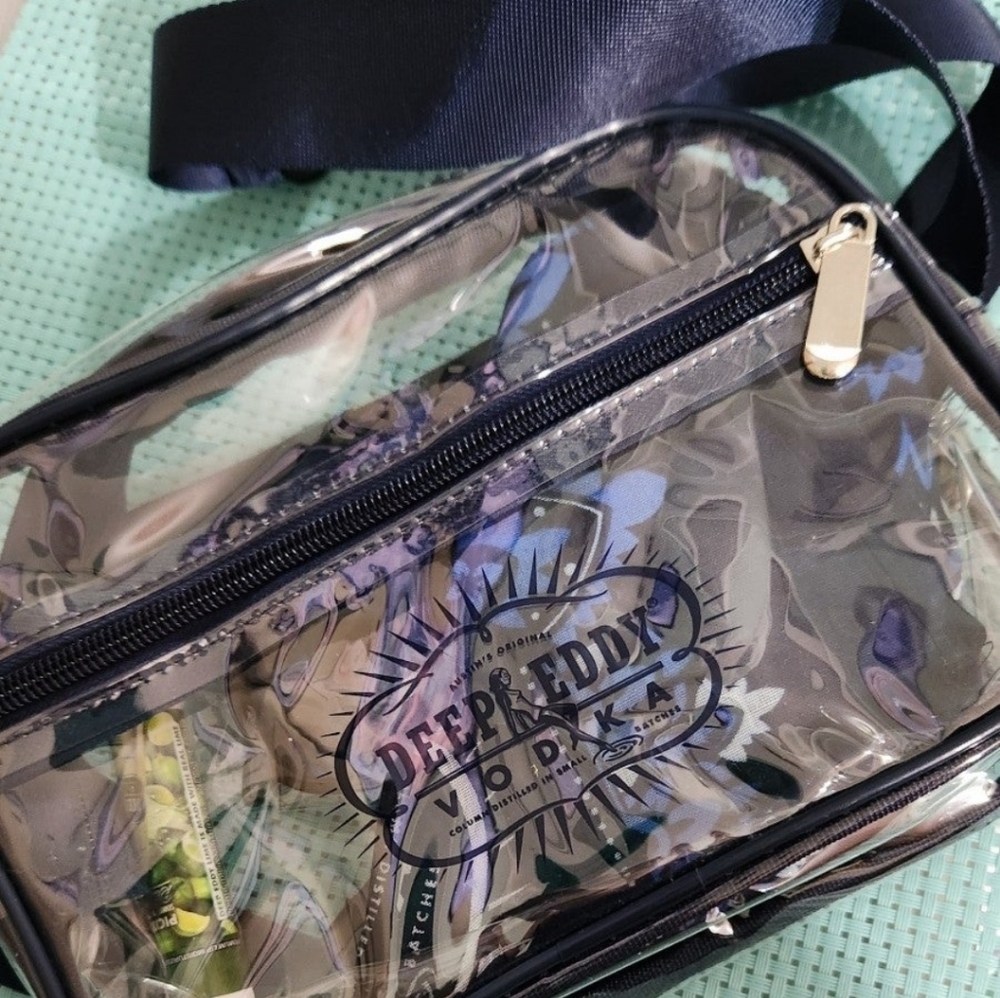 Deep Eddy Clear Fanny Pack bag